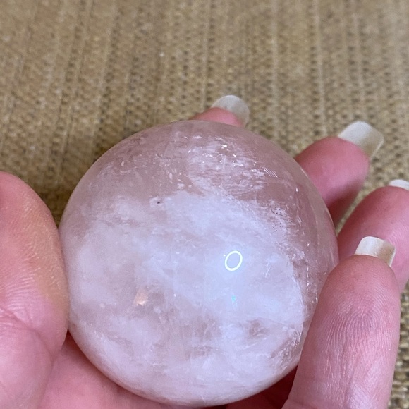 Small Quartz sphere with clear holder - Picture 10 of 11